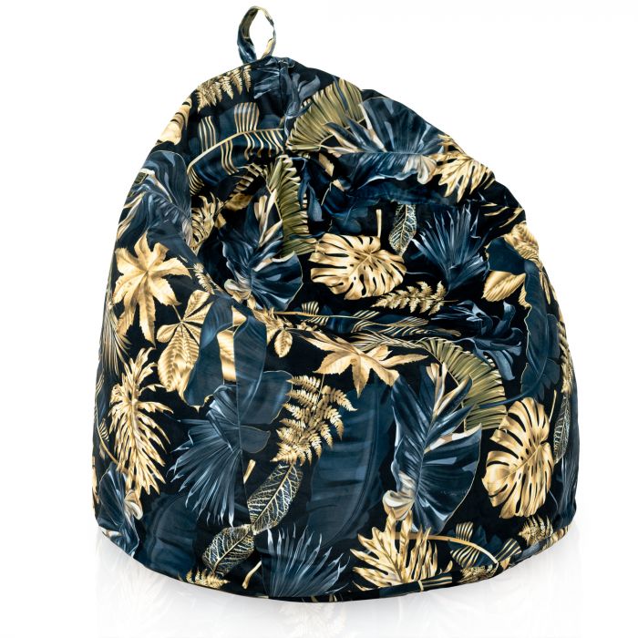 Sitzsack Kinder Goldene Blätter