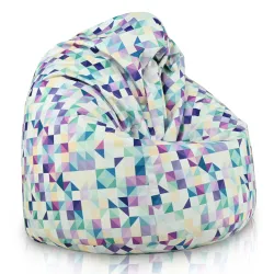 Sitzsack Klassik - Premium Print-Stoff