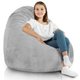 Sitzsack Kunstfell Wohnzimmer Fellimitat