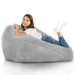 Sitzsack Kunstfell Wohnzimmer Fellimitat