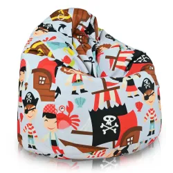 Sitzsack Klassik - Premium Print-Stoff
