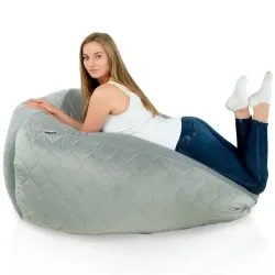 Riesensitzsack XXL für Erwachsene - Soft-Velours – Ansicht 39