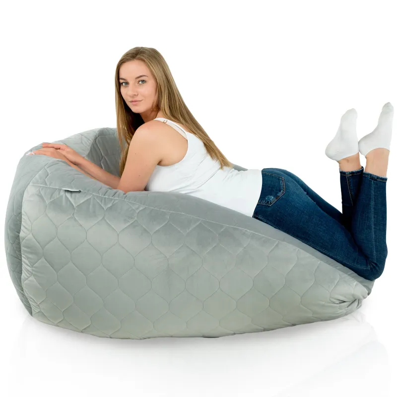 Riesensitzsack XXL für Erwachsene - Soft-Velours – Ansicht 39