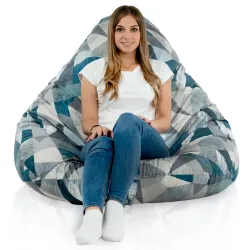 Chic Kinzlersitzsack für moderne Wohnzimmergestaltung