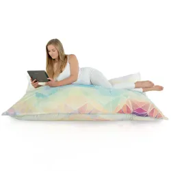sitzkissen XXL für Erwachsene - Premium Print-Stoff – Ansicht 68