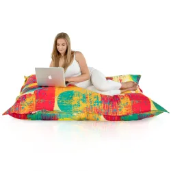 sitzkissen XXL für Erwachsene - Premium Print-Stoff – Ansicht 41