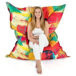sitzkissen XXL für Erwachsene - Premium Print-Stoff – Ansicht 83