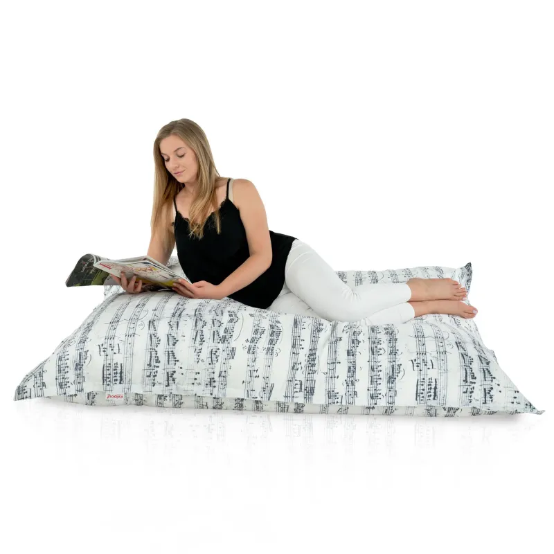 sitzkissen XXL für Erwachsene - Premium Print-Stoff – Ansicht 76