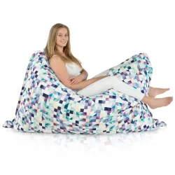 sitzkissen XXL für Erwachsene - Premium Print-Stoff – Ansicht 67