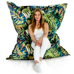 sitzkissen XXL für Erwachsene - Premium Print-Stoff – Ansicht 75