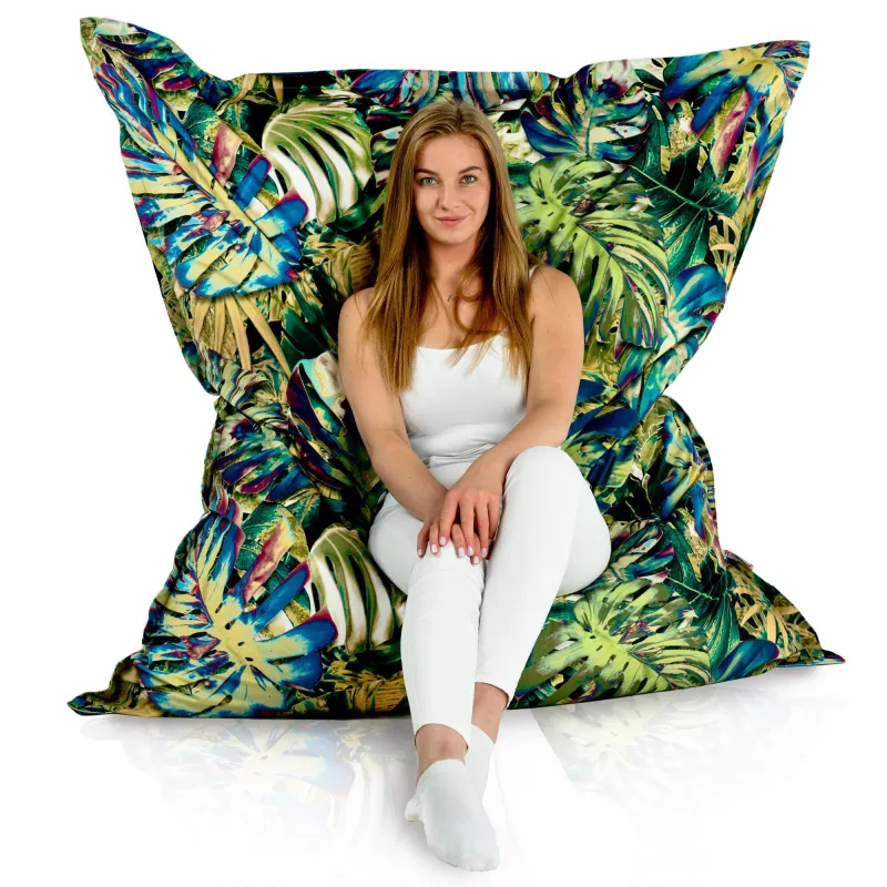 sitzkissen XXL für Erwachsene - Premium Print-Stoff – Ansicht 75