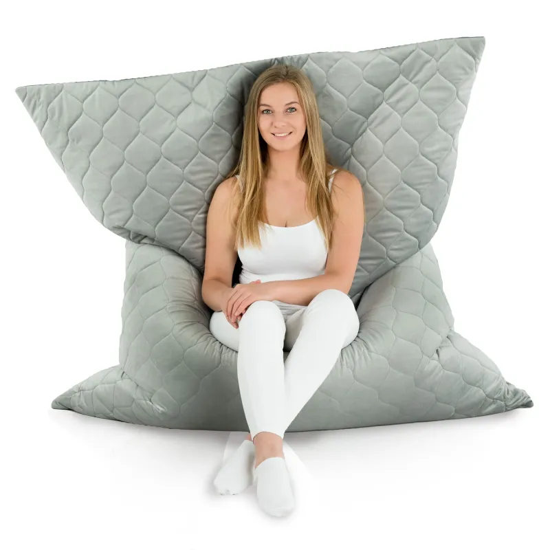 sitzkissen XXL für Erwachsene - Soft-Velours – Ansicht 36