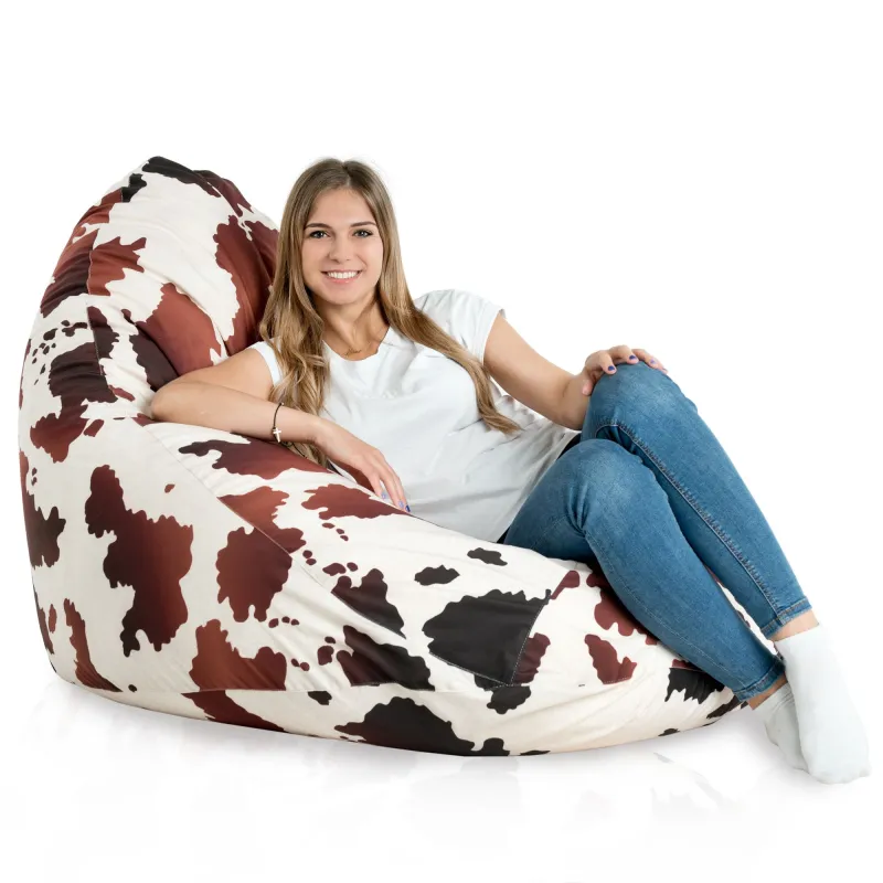 Sitzsack mit Rückenlehne XXL Drop - Premium Print-Stoff – Ansicht 46