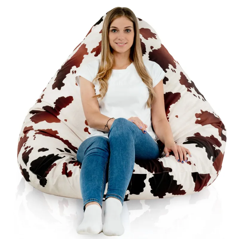 Sitzsack mit Rückenlehne XXL Drop - Premium Print-Stoff – Ansicht 65