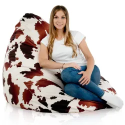 Sitzsack mit Rückenlehne XXL Drop - Premium Print-Stoff – Ansicht 74