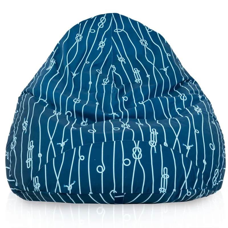 Sitzsack mit Rückenlehne XXL Drop - Premium Print-Stoff – Ansicht 25
