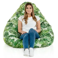 Sitzsack mit Rückenlehne XXL Drop - Premium Print-Stoff – Ansicht 71