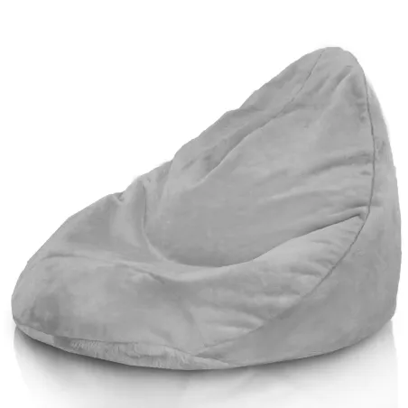 Sitzsack mit Rückenlehne XXL Drop - Yeti Kunstfell – Ansicht 2