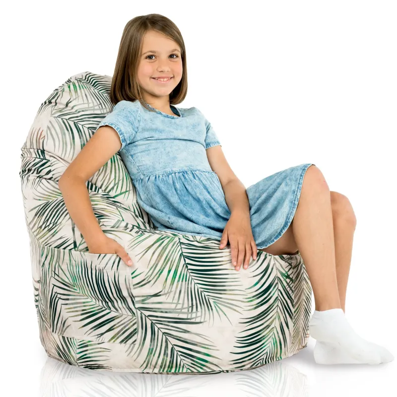 Smart Kompakt-Sitzsack Porto - Premium Print-Stoff – Ansicht 4