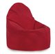 Sitzsack Sessel Porto Plüsch Rot