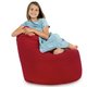 Sitzsack Sessel Porto Plüsch Rot