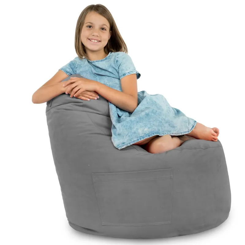 Smart Kompakt-Sitzsack Porto - Soft-Velours – Ansicht 49