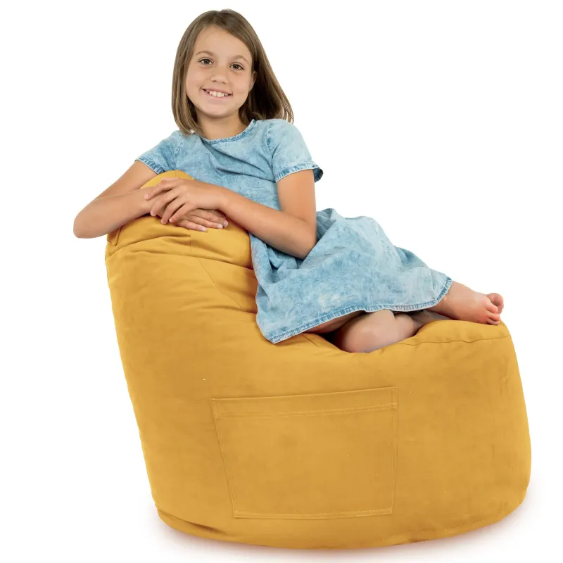 Smart Kompakt-Sitzsack Porto - Soft-Velours – Ansicht 45