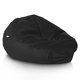 Schwarz Sitzsack XL Plüsch Modern