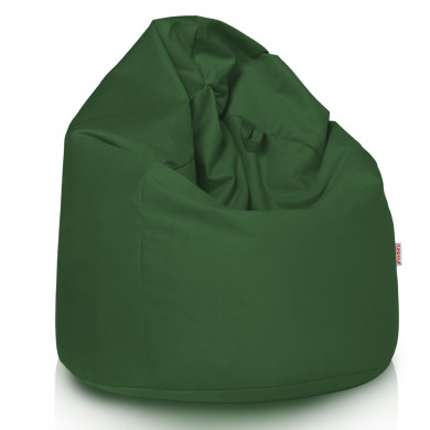 dunkelgrün Sitzsack Plüsch