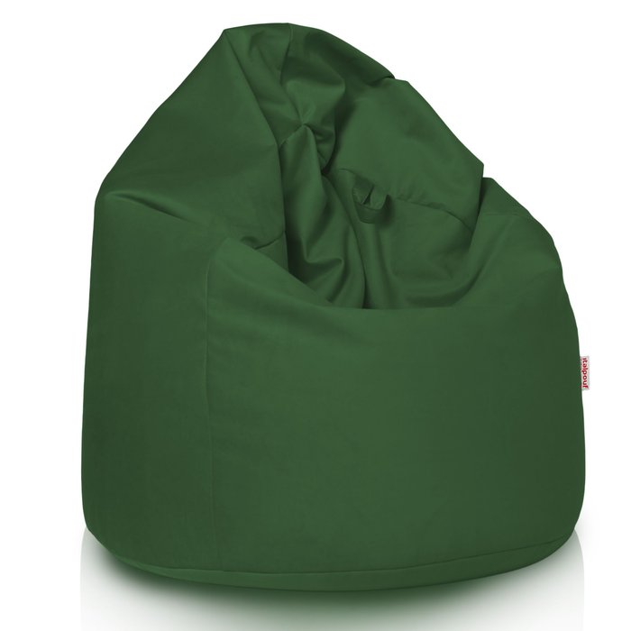 dunkelgrün Sitzsack XL Plüsch