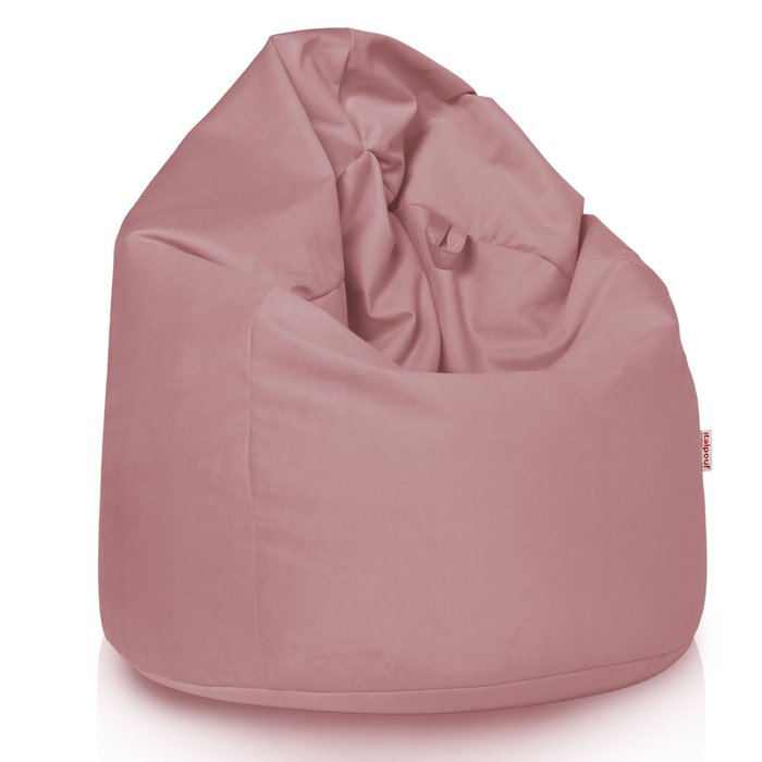 Puderrosa Sitzsack XL Plüsch