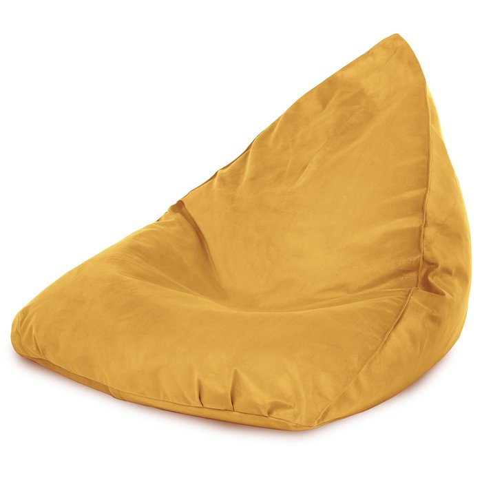 Senf Sitzsack Liege Plüsch Bermuda