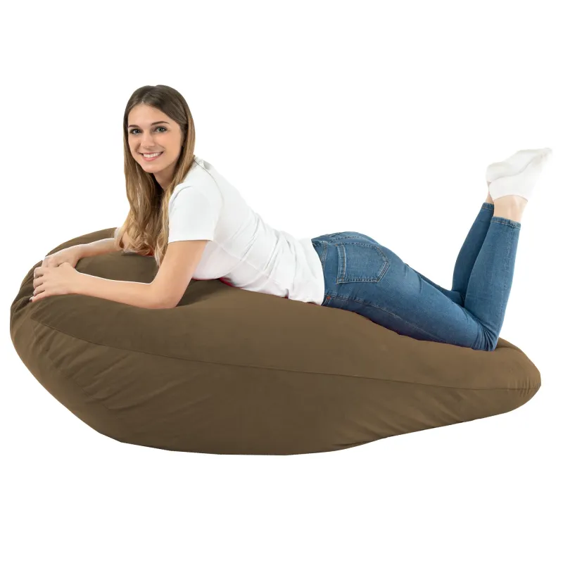 Sitzsack mit Rückenlehne XXL Drop - Soft-Velours – Ansicht 87