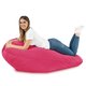 Rosa Sitzsack Mit Lehne Drop Plüsch Pink