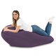 Lavender Sitzsack Mit Lehne Drop Plüsch