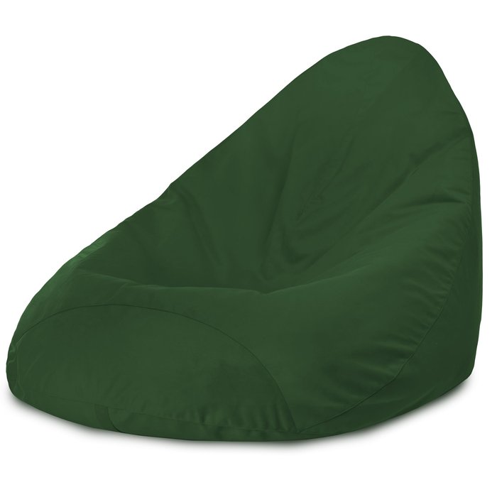dunkelgrün Sitzsack Mit Lehne Drop Plüsch