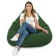 dunkelgrün Sitzsack Mit Lehne Drop Plüsch