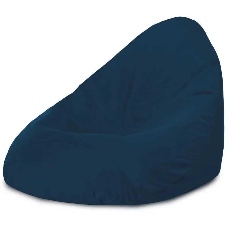 Sitzsack mit Rückenlehne XXL Drop - Soft-Velours – Ansicht 20