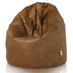 Riesensitzsack XXL für Erwachsene - Premium Echtleder