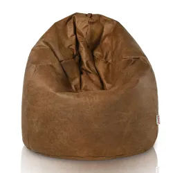 Riesensitzsack XXL für Erwachsene - Premium Echtleder – Ansicht 3