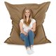 Beige Sitzkissen Groß XXL Plüsch Liege