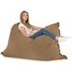 Beige Sitzkissen Groß XXL Plüsch Liege