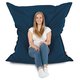 Marineblau Sitzkissen XXL Plüsch