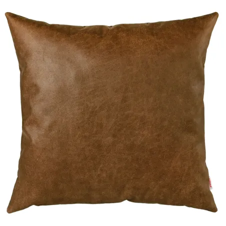Premium Dekokissen aus hochwertigem Naturleder für elegantes Wohnen