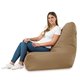 Sitzsack Sessel Bali Plüsch Beige