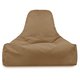 Sitzsack Sessel Bali Plüsch Beige