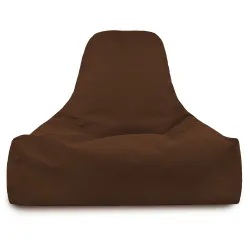 Sitzsack-Sessel mit Rückenlehne Bali - Soft-Velours – Ansicht 16