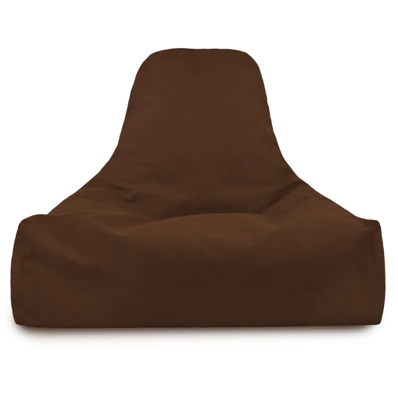 Sitzsack-Sessel mit Rückenlehne Bali - Soft-Velours – Ansicht 16