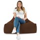 Sitzsack Sessel Bali Plüsch Braun