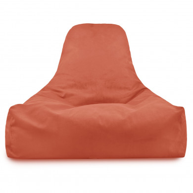 Sitzsack Sessel Bali Plüsch Koralle